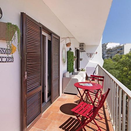 Hanna'S Sunny Apartment Albufeira Eksteriør billede