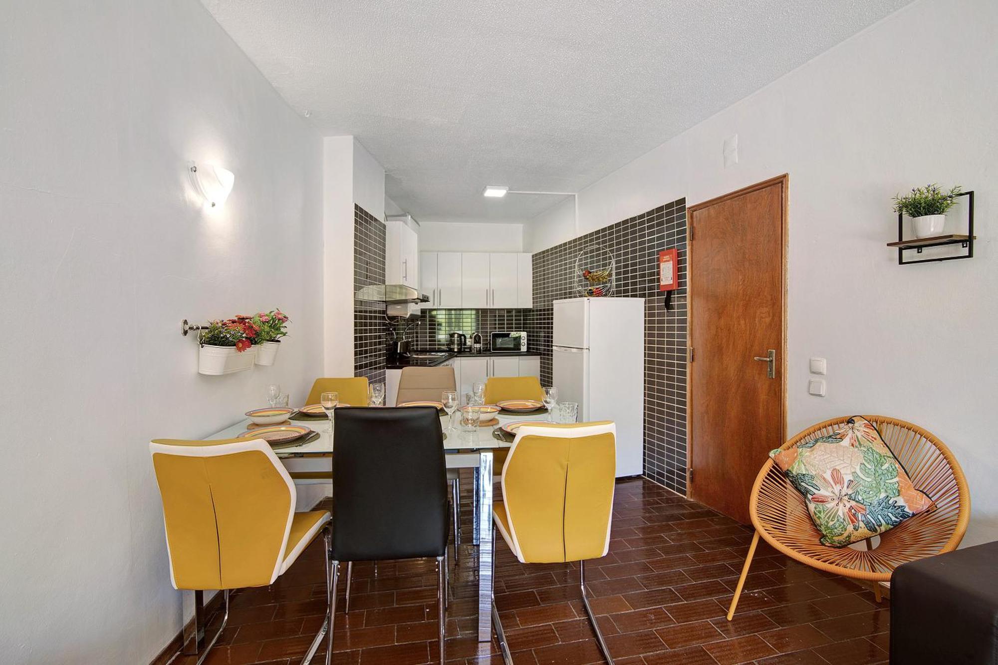 Hanna'S Sunny Apartment Albufeira Eksteriør billede